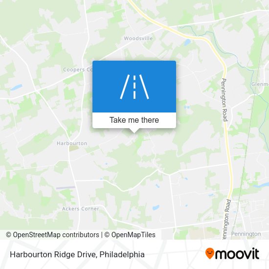 Harbourton Ridge Drive map
