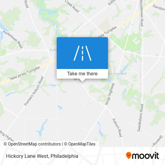 Mapa de Hickory Lane West