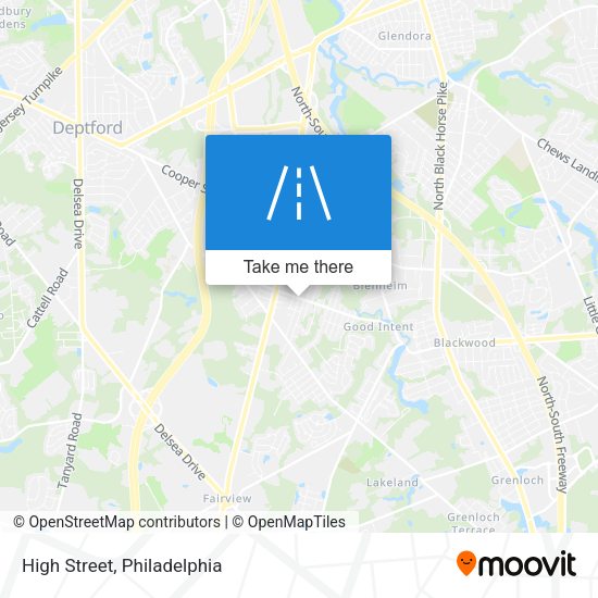 Mapa de High Street