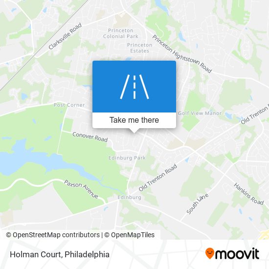 Holman Court map