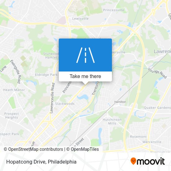 Hopatcong Drive map