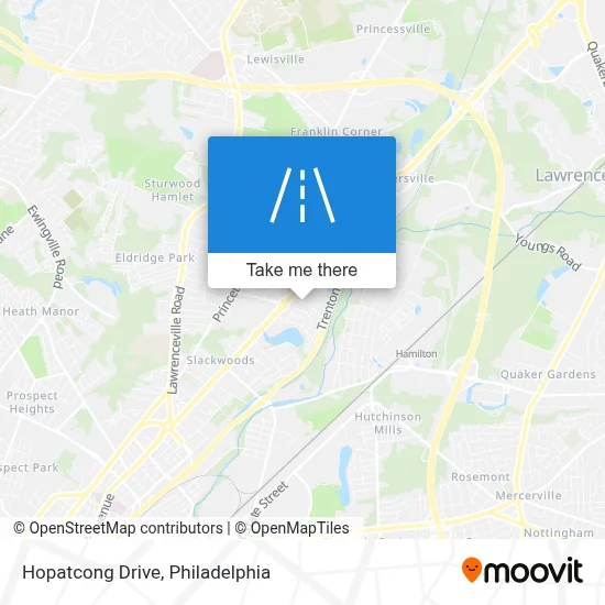 Hopatcong Drive map
