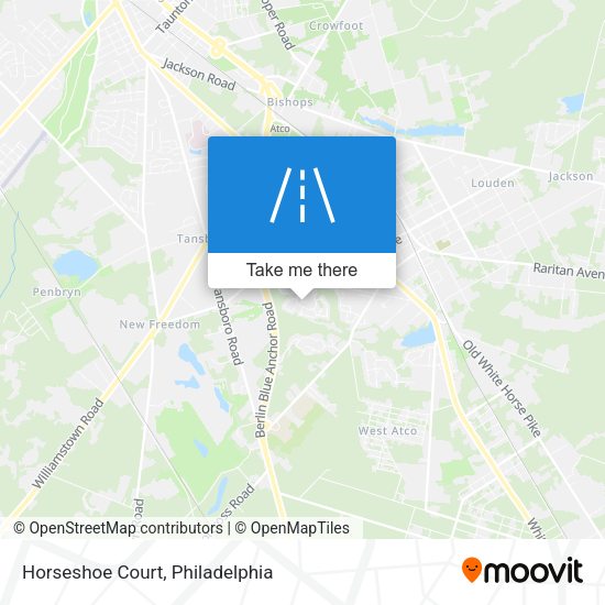 Mapa de Horseshoe Court