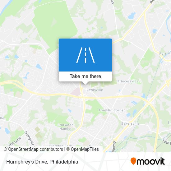 Mapa de Humphrey's Drive