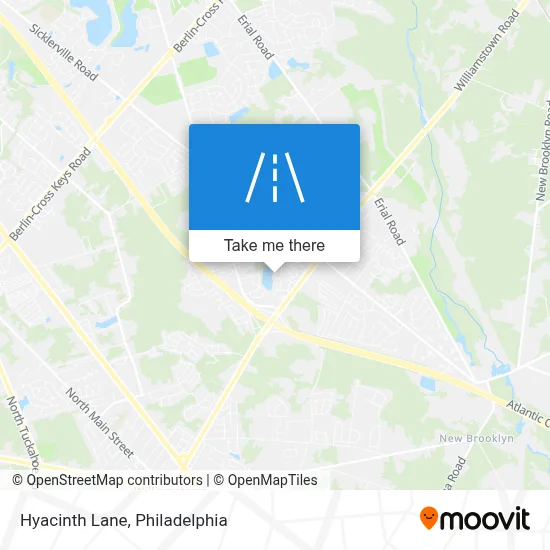 Hyacinth Lane map