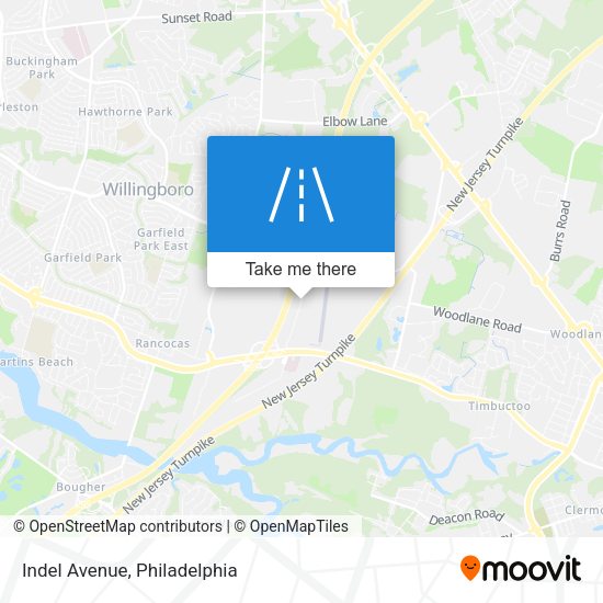 Mapa de Indel Avenue