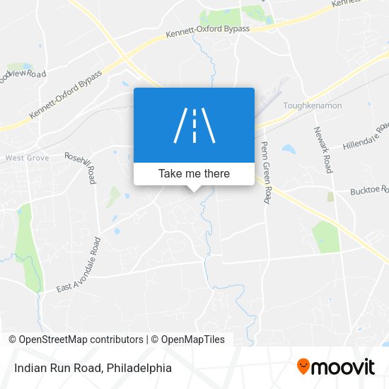 Mapa de Indian Run Road