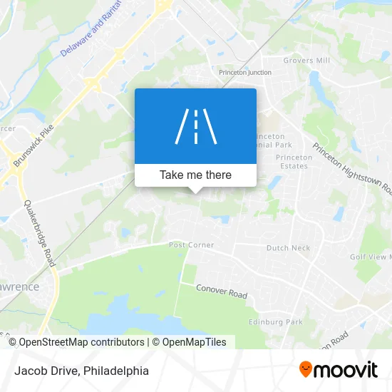 Jacob Drive map