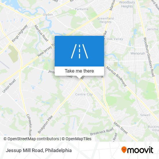 Mapa de Jessup Mill Road