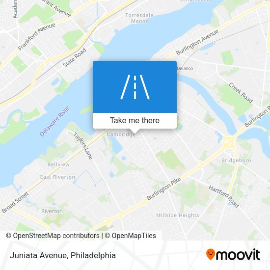 Mapa de Juniata Avenue