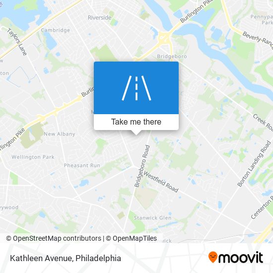 Kathleen Avenue map