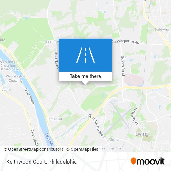 Keithwood Court map