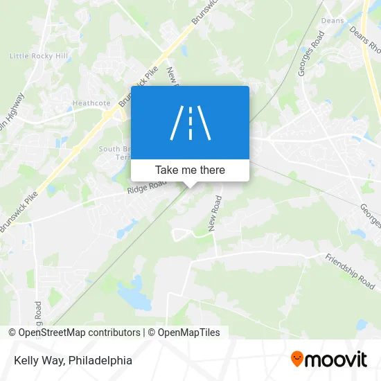 Kelly Way map