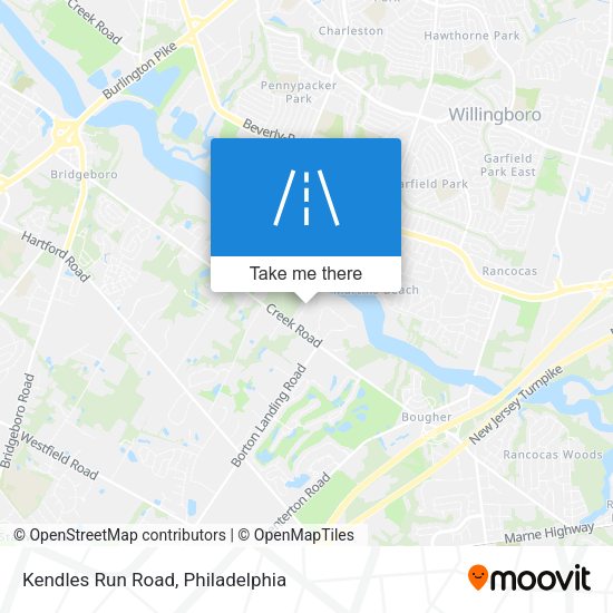 Mapa de Kendles Run Road