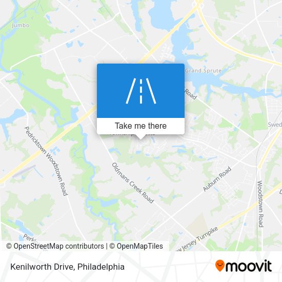 Kenilworth Drive map
