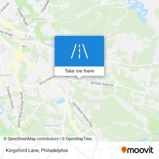 Mapa de Kingsford Lane