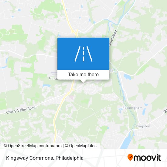 Mapa de Kingsway Commons