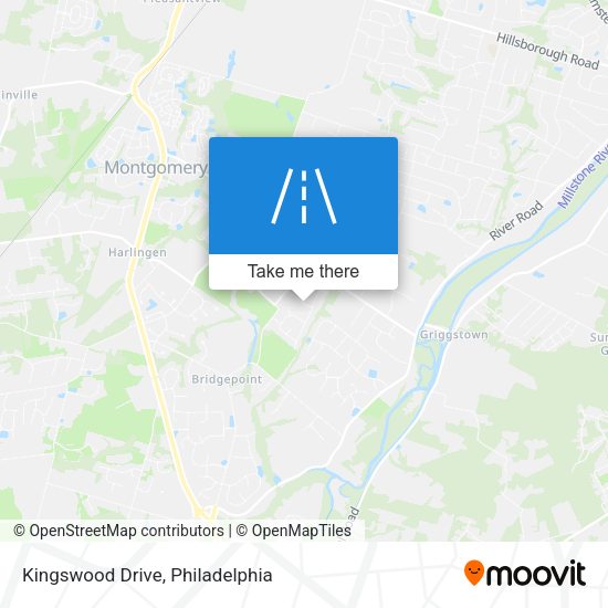 Kingswood Drive map