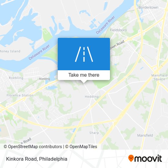 Mapa de Kinkora Road