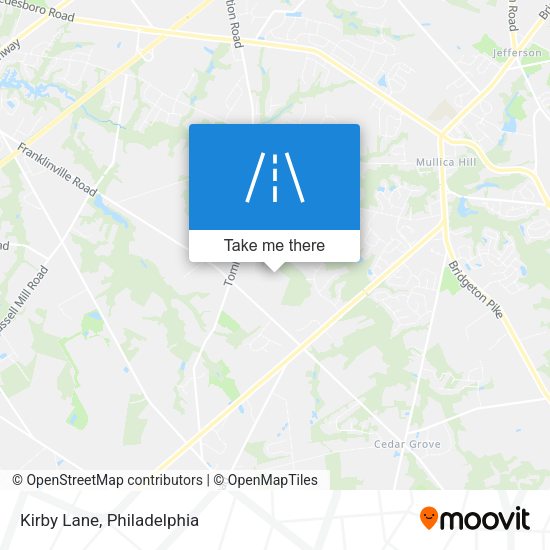 Mapa de Kirby Lane