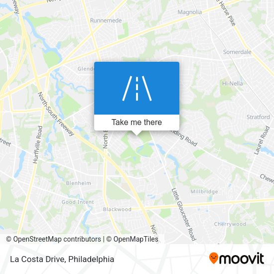 Mapa de La Costa Drive