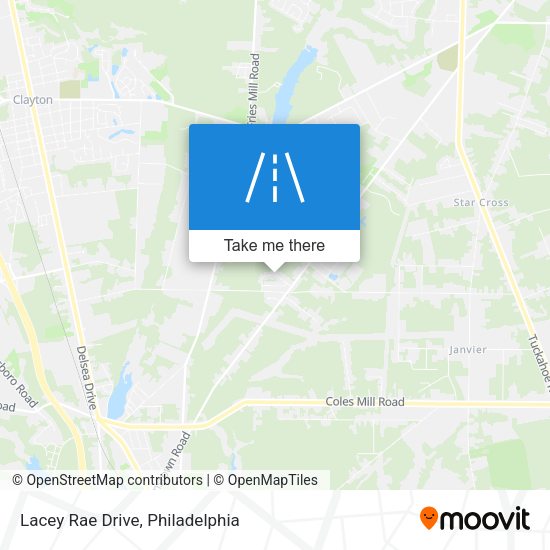 Mapa de Lacey Rae Drive