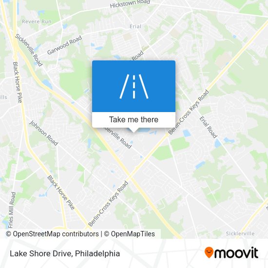 Lake Shore Drive map