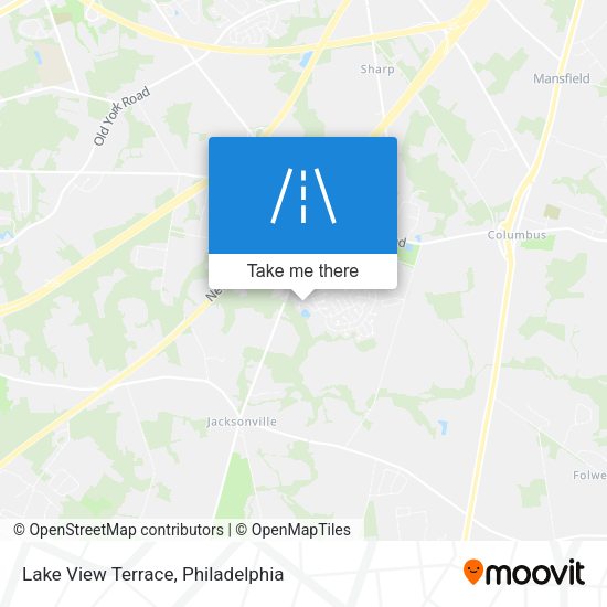 Mapa de Lake View Terrace