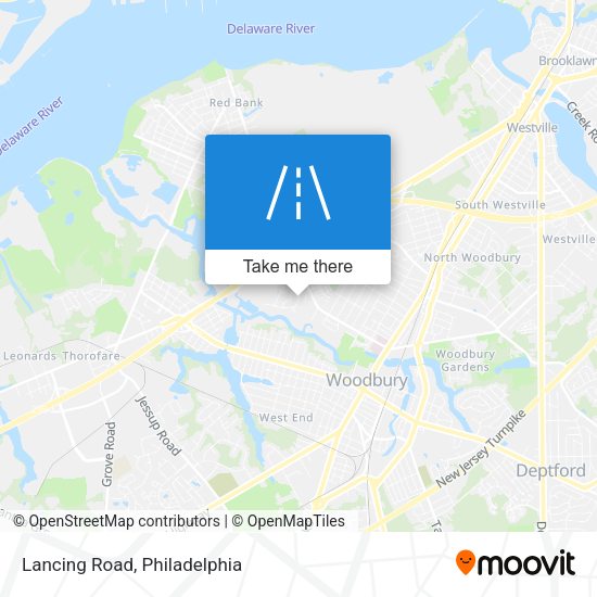 Mapa de Lancing Road