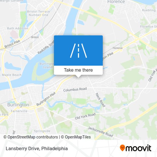 Lansberry Drive map