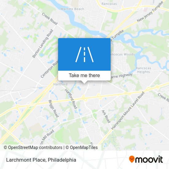 Larchmont Place map