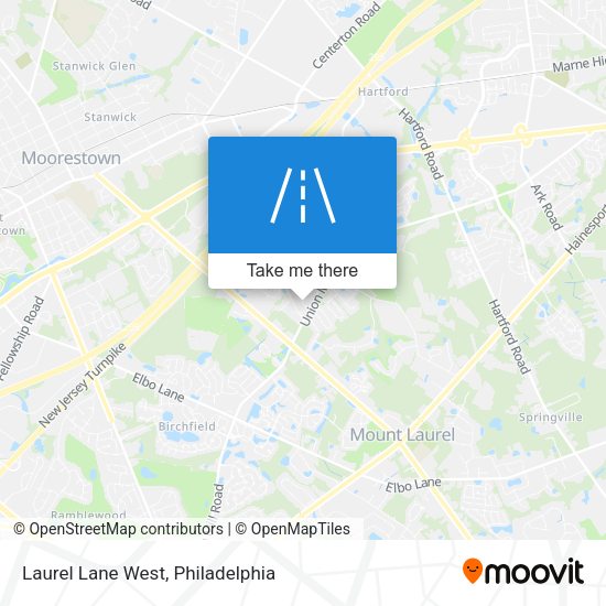 Mapa de Laurel Lane West
