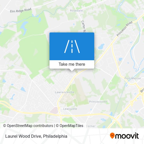 Mapa de Laurel Wood Drive