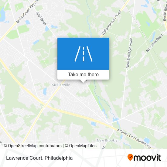Lawrence Court map