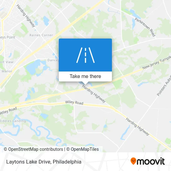 Laytons Lake Drive map