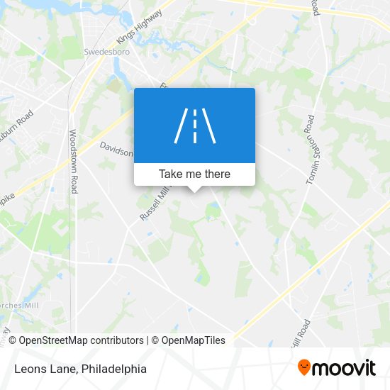Mapa de Leons Lane
