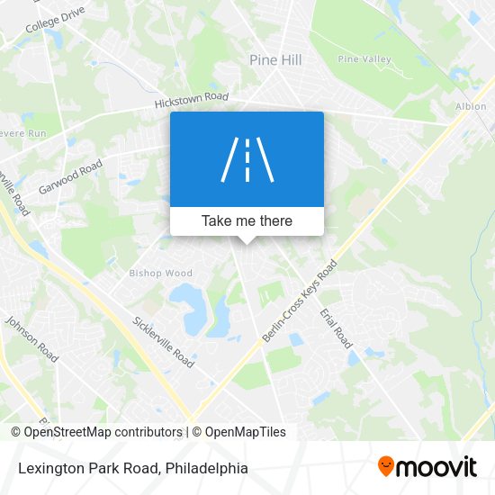Mapa de Lexington Park Road