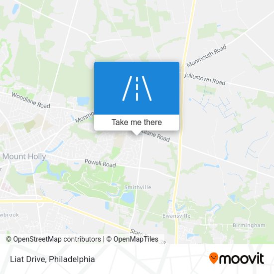 Mapa de Liat Drive