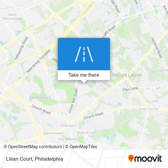 Mapa de Lilian Court