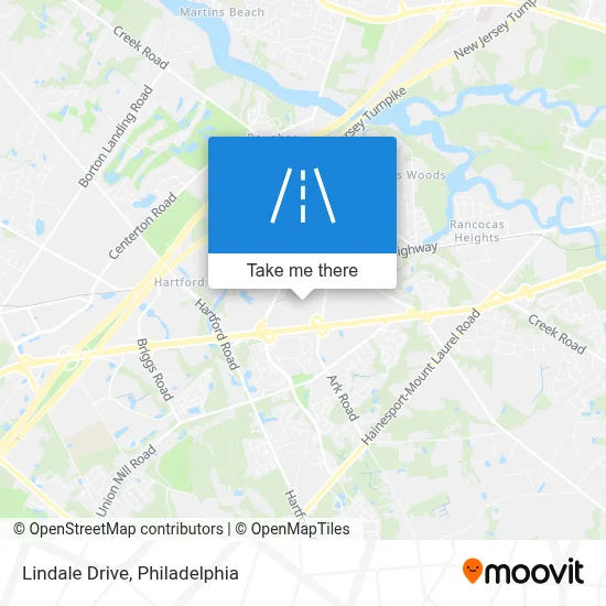 Lindale Drive map