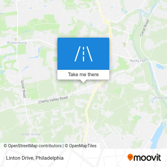 Linton Drive map