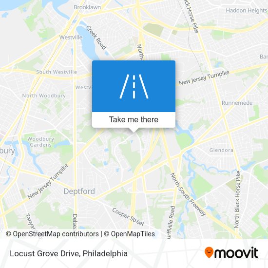 Mapa de Locust Grove Drive