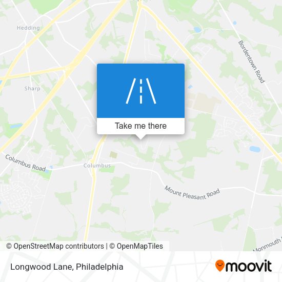 Mapa de Longwood Lane