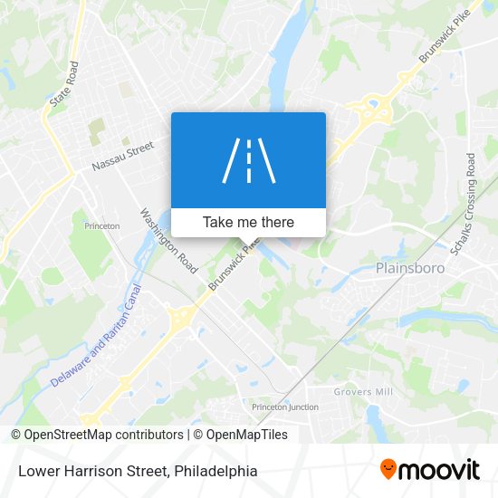 Mapa de Lower Harrison Street
