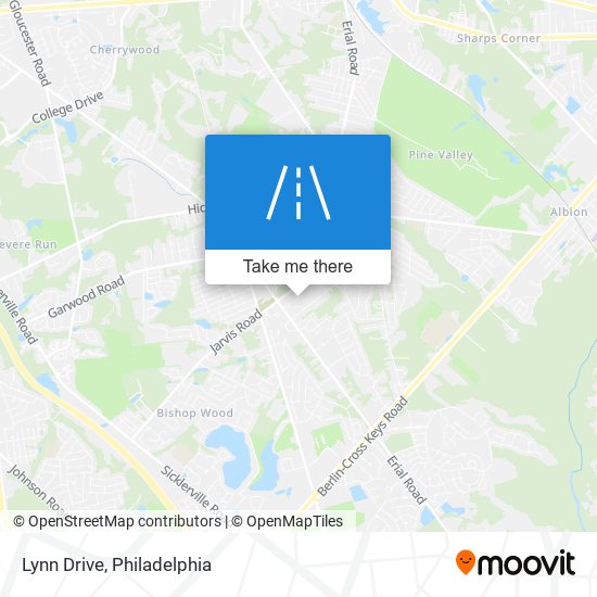 Mapa de Lynn Drive