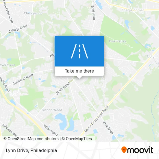 Lynn Drive map