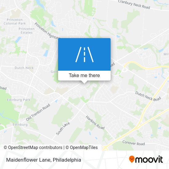 Maidenflower Lane map