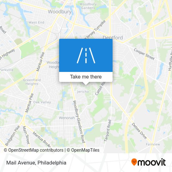 Mapa de Mail Avenue