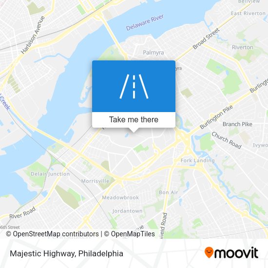 Mapa de Majestic Highway