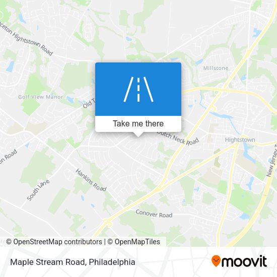 Mapa de Maple Stream Road